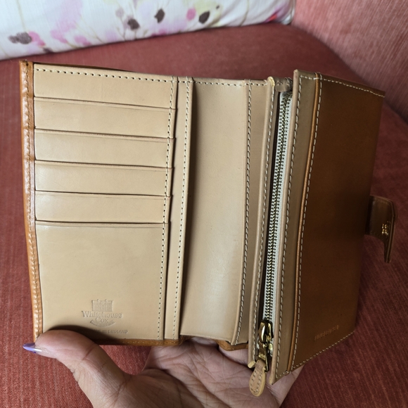 Whitehouse cox Handbags - Windsor Two Toned Leather Wallet